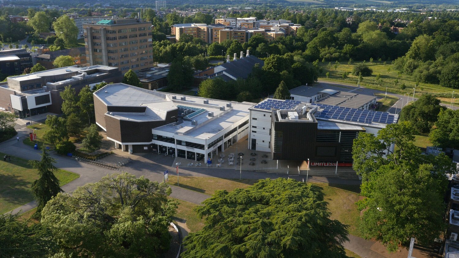 Whiteknights campus quad